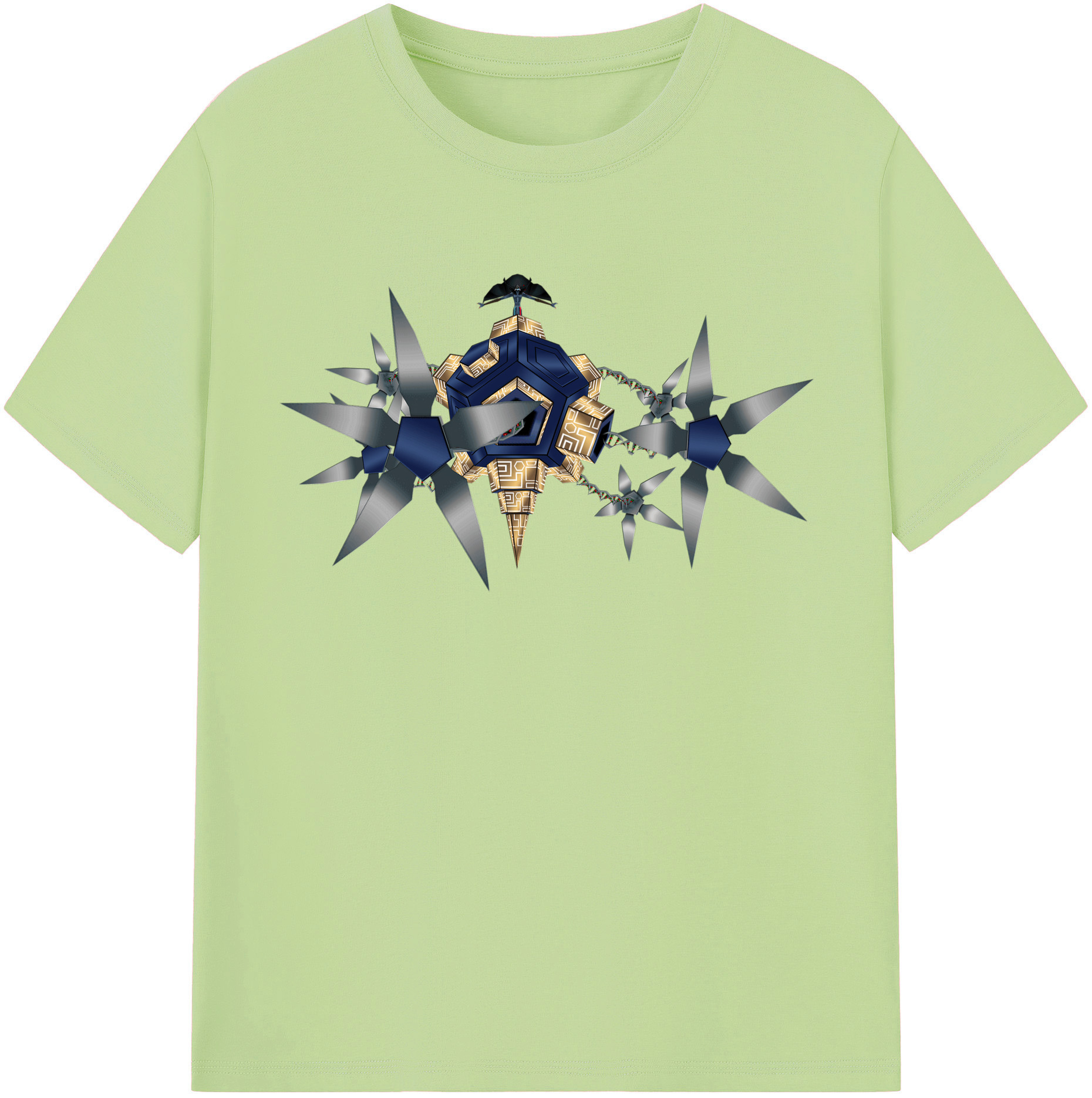 （画像用） Digimon デジタルモンスター/デジモン 綿100％半袖Tシャツ（フロントプリント）